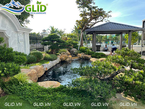 Thiết Kế Thi Công Sân Vườn KĐT Gamuda City